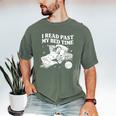 I Read Past My Bedtime Late Night Readers Book Club Men's Comfort Colors T-Shirt Moss I Read Past My Bedtime Late Night Readers Book Club Men's Comfort Colors T-Shirt Moss