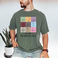 In My Reading Era Bookish Book Lover Book Reader Men's Comfort Colors T-Shirt Moss In My Reading Era Bookish Book Lover Book Reader Men's Comfort Colors T-Shirt Moss