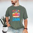 Reading Is My Jam I Love To Read Books Boy Girl Men's Comfort Colors T-Shirt Moss Reading Is My Jam I Love To Read Books Boy Girl Men's Comfort Colors T-Shirt Moss