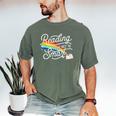Reading Is The Key To Smart Book Lover Bookworm Reader Men's Comfort Colors T-Shirt Moss Reading Is The Key To Smart Book Lover Bookworm Reader Men's Comfort Colors T-Shirt Moss