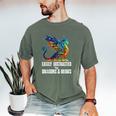 Reading Lover Easily Distracted By Dragons And Books Dragon Men's Comfort Colors T-Shirt Moss
