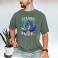 Reading Is Magical Dragon Tee Perfect For Book Lovers Kids Men's Comfort Colors T-Shirt Moss Reading Is Magical Dragon Tee Perfect For Book Lovers Kids Men's Comfort Colors T-Shirt Moss