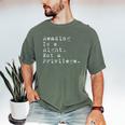 Reading Is a Right Not a Privilege Banned Books Men's Comfort Colors T-Shirt Moss