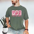 Retro Coquette Bow All Booked For Valentines Book Lover Cute Men's Comfort Colors T-Shirt Moss Retro Coquette Bow All Booked For Valentines Book Lover Cute Men's Comfort Colors T-Shirt Moss