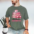 Retro Groovy Valentine Men Women Kid Tees By Emily All Booked For Valentines Book Reading Bookworm Nerdy Men's Comfort Colors T-Shirt Moss Retro Groovy Valentine Men Women Kid Tees By Emily All Booked For Valentines Book Reading Bookworm Nerdy Men's Comfort Colors T-Shirt Moss