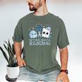 Rock Paper Scissors Nothing Beats Reading Book Lover Men's Comfort Colors T-Shirt Moss Rock Paper Scissors Nothing Beats Reading Book Lover Men's Comfort Colors T-Shirt Moss