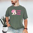 Rowdy 'Bout Books Cowboy Lovers Men's Comfort Colors T-Shirt Moss