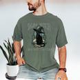 Salem Witch Book Club Cat Reading Witchy Halloween Men Men's Comfort Colors T-Shirt Moss Salem Witch Book Club Cat Reading Witchy Halloween Men Men's Comfort Colors T-Shirt Moss