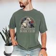 Sarcastic Proud Anti Social Member Of Introverted Book Club Men's Comfort Colors T-Shirt Moss Sarcastic Proud Anti Social Member Of Introverted Book Club Men's Comfort Colors T-Shirt Moss