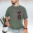 Saying Psychological Thriller Book Reader Lover Men's Comfort Colors T-Shirt Moss