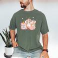 Smells Like Cowboy Romance Book Lover Men's Comfort Colors T-Shirt Moss Smells Like Cowboy Romance Book Lover Men's Comfort Colors T-Shirt Moss