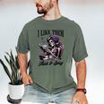 Smut Reader Spicy Book Romance I Like Them Thick & Spicy Men's Comfort Colors T-Shirt Moss Smut Reader Spicy Book Romance I Like Them Thick & Spicy Men's Comfort Colors T-Shirt Moss