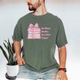 So Many Books Little Time Book Lover Teacher Librarian Men's Comfort Colors T-Shirt Moss