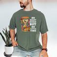 So Many Books But So Little Time Tee For Bookworms Readers Men's Comfort Colors T-Shirt Moss