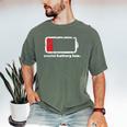 Social Battery Low Introvert Premium Men's Comfort Colors T-Shirt Moss