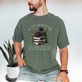 Spicy Books Put Down My Book Dark Romance Merch Bookish Men's Comfort Colors T-Shirt Moss