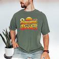 Sunshine & Books For Bookworm Summer Reading Men's Comfort Colors T-Shirt Moss Sunshine & Books For Bookworm Summer Reading Men's Comfort Colors T-Shirt Moss