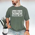 Superheroes Art Graphic Novels Comic Books Men's Comfort Colors T-Shirt Moss