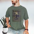 The Three Musketeers Book Cover Men's Comfort Colors T-Shirt Moss The Three Musketeers Book Cover Men's Comfort Colors T-Shirt Moss