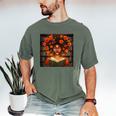 History Month Black Afro Girl Women Book Lovers Men's Comfort Colors T-Shirt Moss