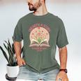Unearth a Story 2026 Summer Reading Program Flowers Book Premium Tri-Blend Men's Comfort Colors T-Shirt Moss Unearth a Story 2026 Summer Reading Program Flowers Book Premium Tri-Blend Men's Comfort Colors T-Shirt Moss