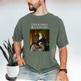 Unsociable And Taciturn Jane Austin Quote Book Classic Lit Men's Comfort Colors T-Shirt Moss