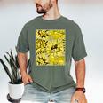 Varsity-Gold Yellow Comic Book University Varsity-Gold Men's Comfort Colors T-Shirt Moss Varsity-Gold Yellow Comic Book University Varsity-Gold Men's Comfort Colors T-Shirt Moss
