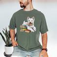 West Highland Terrier Books Dog Breed Westie For Men Women Kids Men's Comfort Colors T-Shirt Moss West Highland Terrier Books Dog Breed Westie For Men Women Kids Men's Comfort Colors T-Shirt Moss
