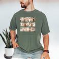 I Will Read Books Here And There I Will Read Books Anywhere Men's Comfort Colors T-Shirt Moss