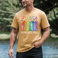 8647 Foxtrots Tangos Deltas Book Flower Resist Book Lovers Men's Comfort Colors T-Shirt Mustard 8647 Foxtrots Tangos Deltas Book Flower Resist Book Lovers Men's Comfort Colors T-Shirt Mustard
