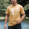 Abibliophobia Reading Bookworm Men's Comfort Colors T-Shirt Mustard Abibliophobia Reading Bookworm Men's Comfort Colors T-Shirt Mustard