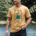 Alice In Wonderland Book Lover Lewis Carroll Rabbit Men's Comfort Colors T-Shirt Mustard