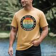 Im With The Banned Book Readers Retro Librarians Teachers Men's Comfort Colors T-Shirt Mustard