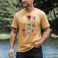 BLM Human Rights Feminism Trans Science Books LGBTQ Kindness Men's Comfort Colors T-Shirt Mustard