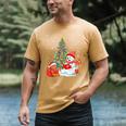 Book Christmas Tree Bookworm Gingerbread Man Snowman Reading Men's Comfort Colors T-Shirt Mustard Book Christmas Tree Bookworm Gingerbread Man Snowman Reading Men's Comfort Colors T-Shirt Mustard