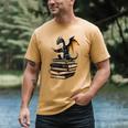 Book Dragon Men's Comfort Colors T-Shirt Mustard Book Dragon Men's Comfort Colors T-Shirt Mustard