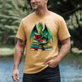 Book Dragon Reading Books Men's Comfort Colors T-Shirt Mustard Book Dragon Reading Books Men's Comfort Colors T-Shirt Mustard