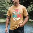 Book Fair Queen Men's Comfort Colors T-Shirt Mustard