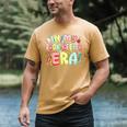In My Book Keeper Era Librarian School Men's Comfort Colors T-Shirt Mustard