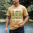 Book Leprechaun St Patrick's Day Library Librarian Reading Men's Comfort Colors T-Shirt Mustard