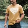 Book Lover Heart Shape Reading Librarian Library Teacher Men's Comfort Colors T-Shirt Mustard Book Lover Heart Shape Reading Librarian Library Teacher Men's Comfort Colors T-Shirt Mustard