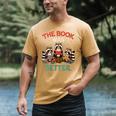 Book Lover Racoon Reading Bookish The Book Was Better Men's Comfort Colors T-Shirt Mustard Book Lover Racoon Reading Bookish The Book Was Better Men's Comfort Colors T-Shirt Mustard