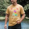All Booked For Christmas Book Lovers Xmas Tree Women Men's Comfort Colors T-Shirt Mustard