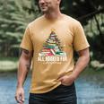 All Booked For Christmas Book Christmas Tree Lights Xmas Men's Comfort Colors T-Shirt Mustard All Booked For Christmas Book Christmas Tree Lights Xmas Men's Comfort Colors T-Shirt Mustard