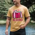 All Booked Read Book Reading Librarian Men Women Kids Men's Comfort Colors T-Shirt Mustard All Booked Read Book Reading Librarian Men Women Kids Men's Comfort Colors T-Shirt Mustard