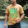 All Booked For St Patrick's Day Book Lover Lucky Shamrock Men's Comfort Colors T-Shirt Mustard