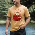 All Booked For Valentine’s Day Reading Teacher Men's Comfort Colors T-Shirt Mustard All Booked For Valentine’s Day Reading Teacher Men's Comfort Colors T-Shirt Mustard