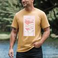 Books Flowers Art Flower Stack Pastel Feminine Men's Comfort Colors T-Shirt Mustard Books Flowers Art Flower Stack Pastel Feminine Men's Comfort Colors T-Shirt Mustard