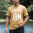 Books Are My Jam Graphic For Introverts Men's Comfort Colors T-Shirt Mustard Books Are My Jam Graphic For Introverts Men's Comfort Colors T-Shirt Mustard