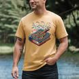 Books Rock Rock'n Roll Science Of Reading Teachers Guitar Men's Comfort Colors T-Shirt Mustard Books Rock Rock'n Roll Science Of Reading Teachers Guitar Men's Comfort Colors T-Shirt Mustard
